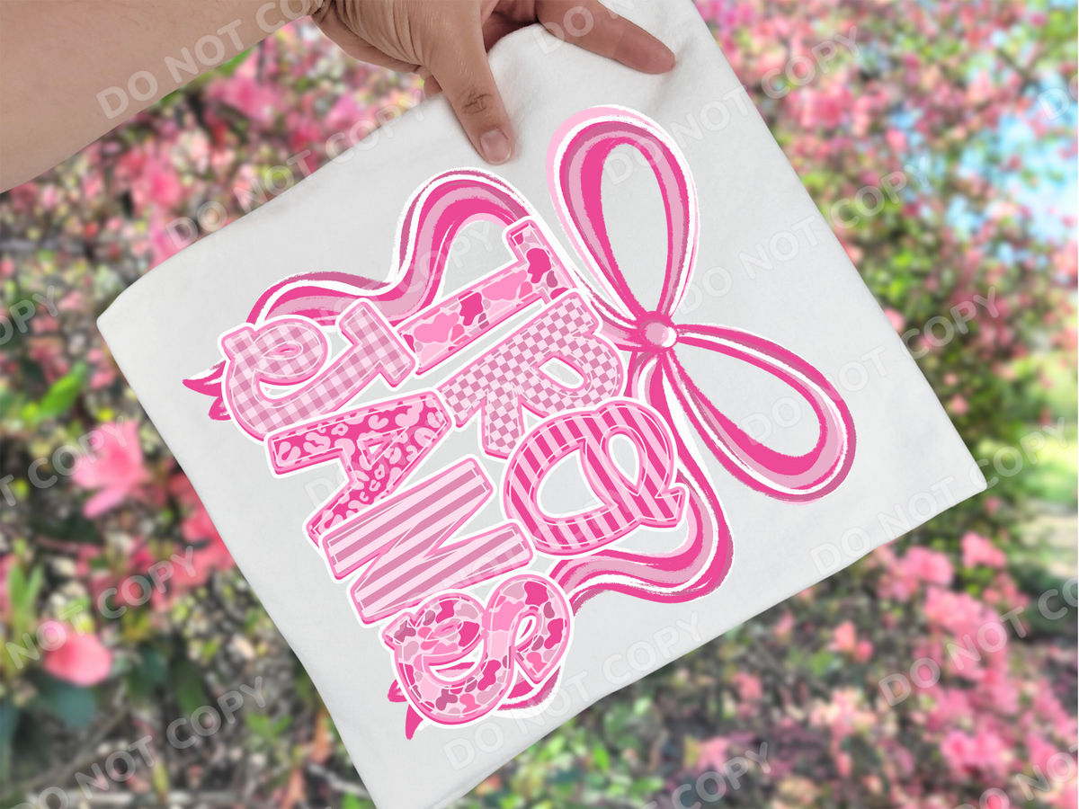 Pink Camo Trojans Mascot